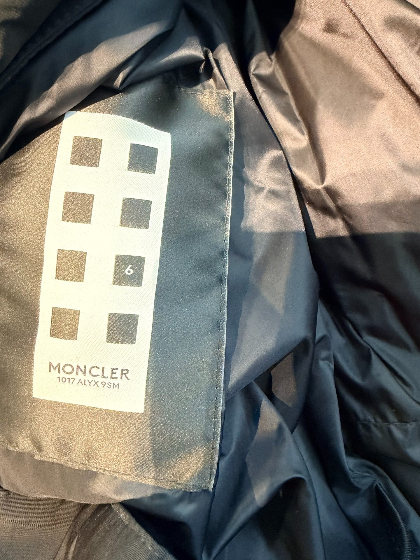 moncler x alyx long puffer coat