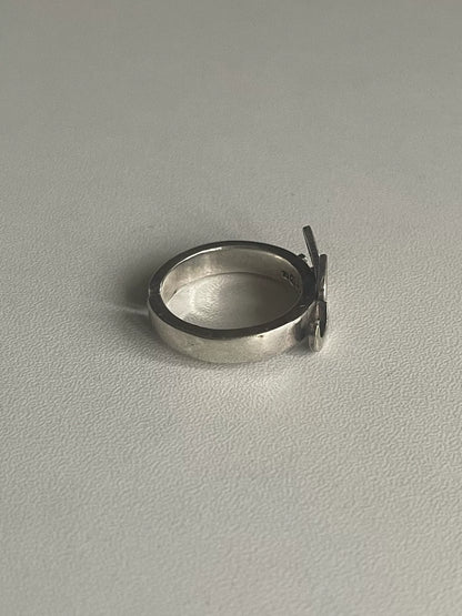 maison martin margiela silver ring 2008