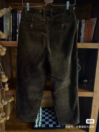Nigel Cabourn Corduroy Strap Pants Size 28