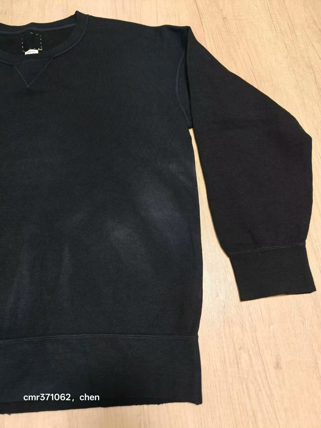 visvim 19ss Jumbo Sweat Uneven Dye