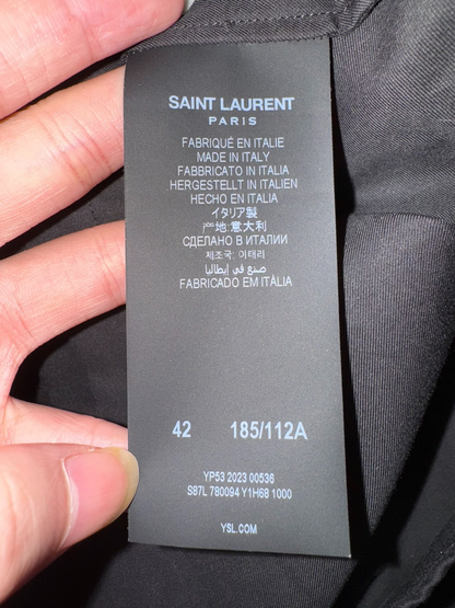 Saint Laurent Black Warrior Shirt