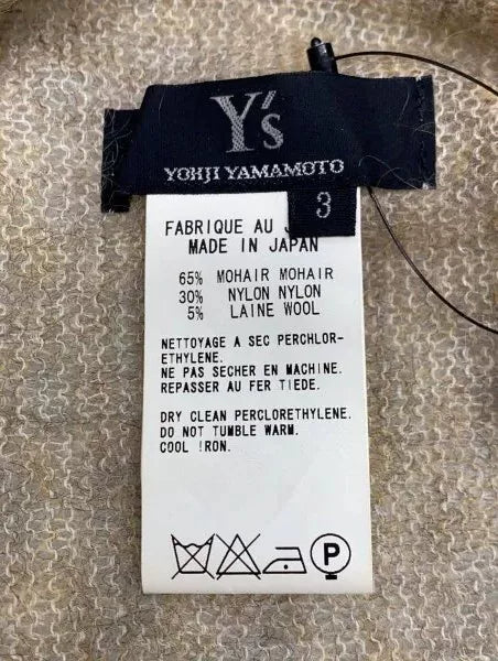 Y's Yohji Yamamoto Light Wool Sweater