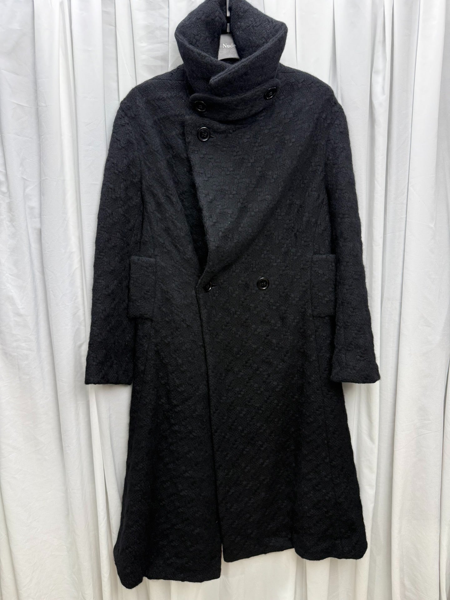 Yohji Yamamoto Mainline Chunky Wool Coat