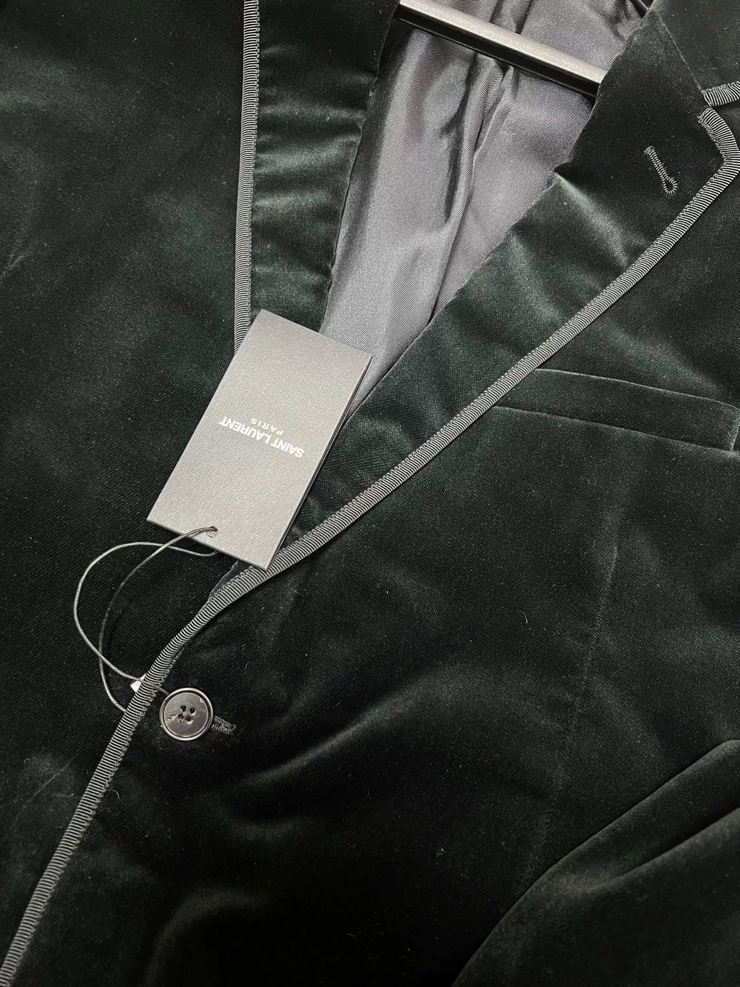 Saint Laurent SLP Velvet Court Blazer