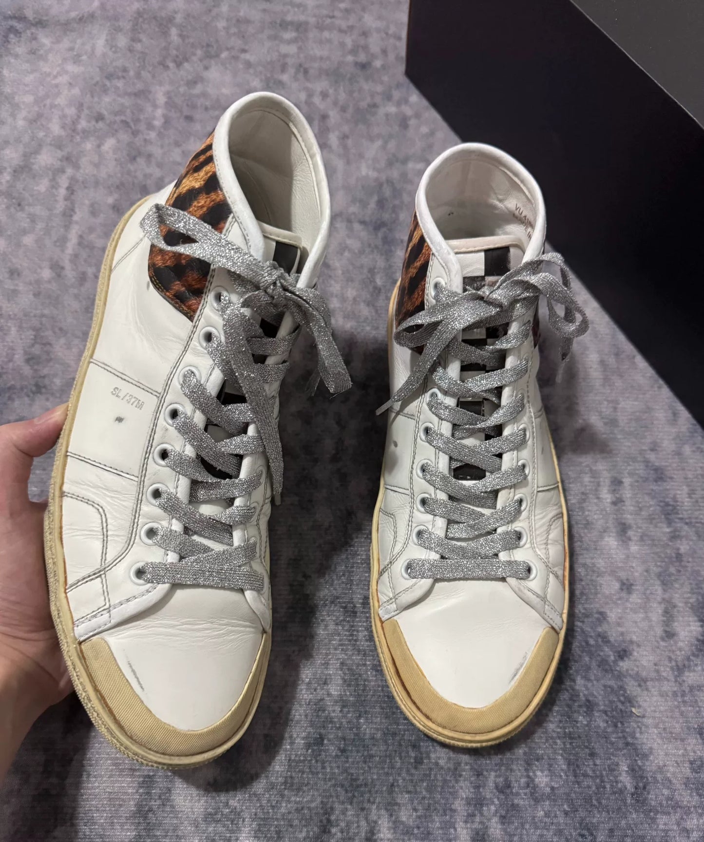 Saint Laurent High-Top Sneakers