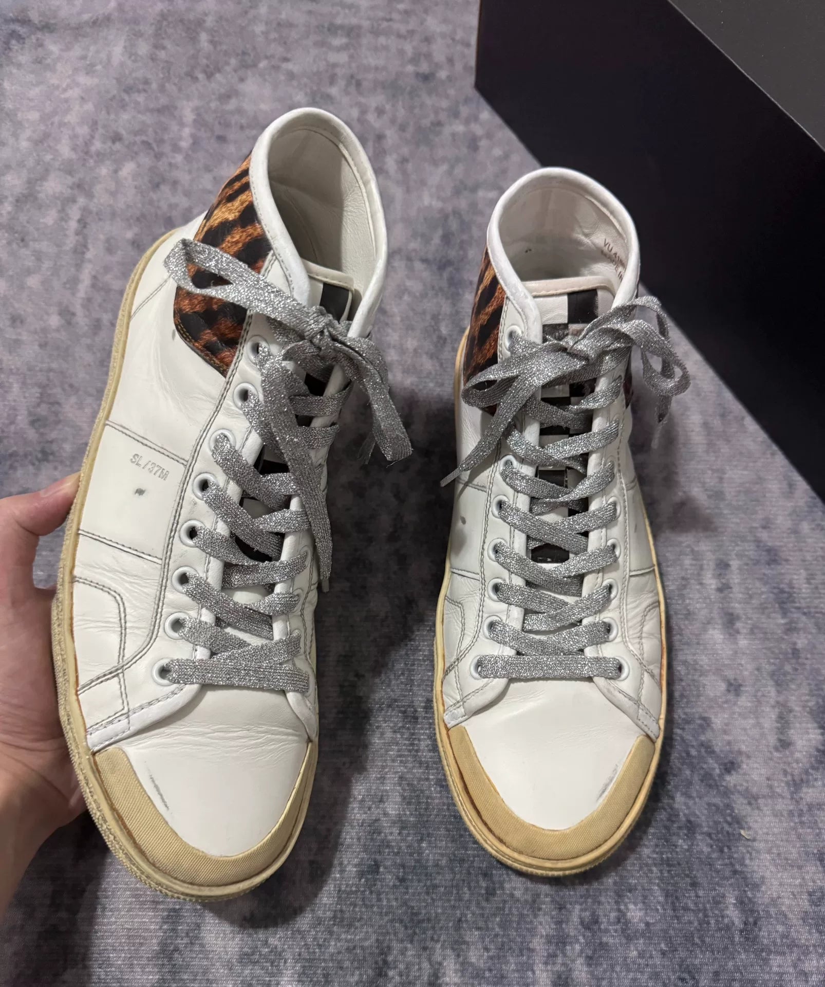 Saint Laurent High-Top Sneakers