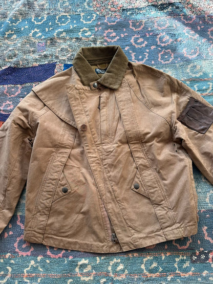 ralph lauren military style patchwork jacket