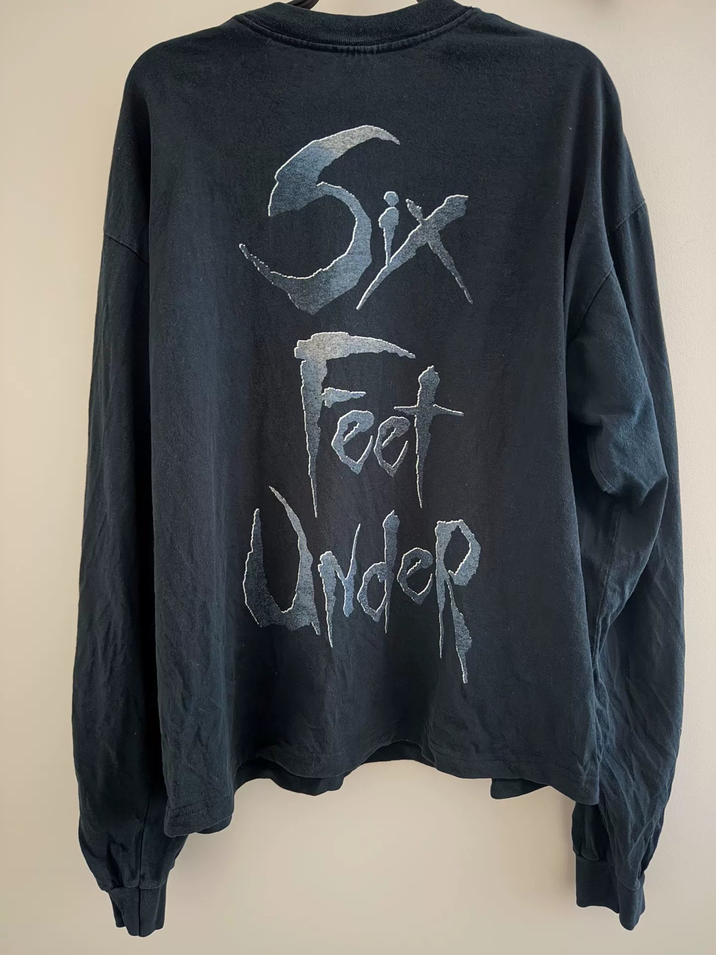vintage six feet under long sleeve tee