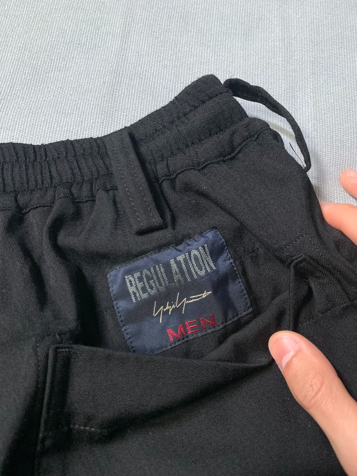 Yohji Yamamoto Wool Casual Pants