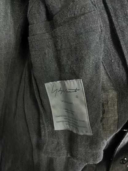 Yohji Yamamoto Deconstructed Eyeball Coat