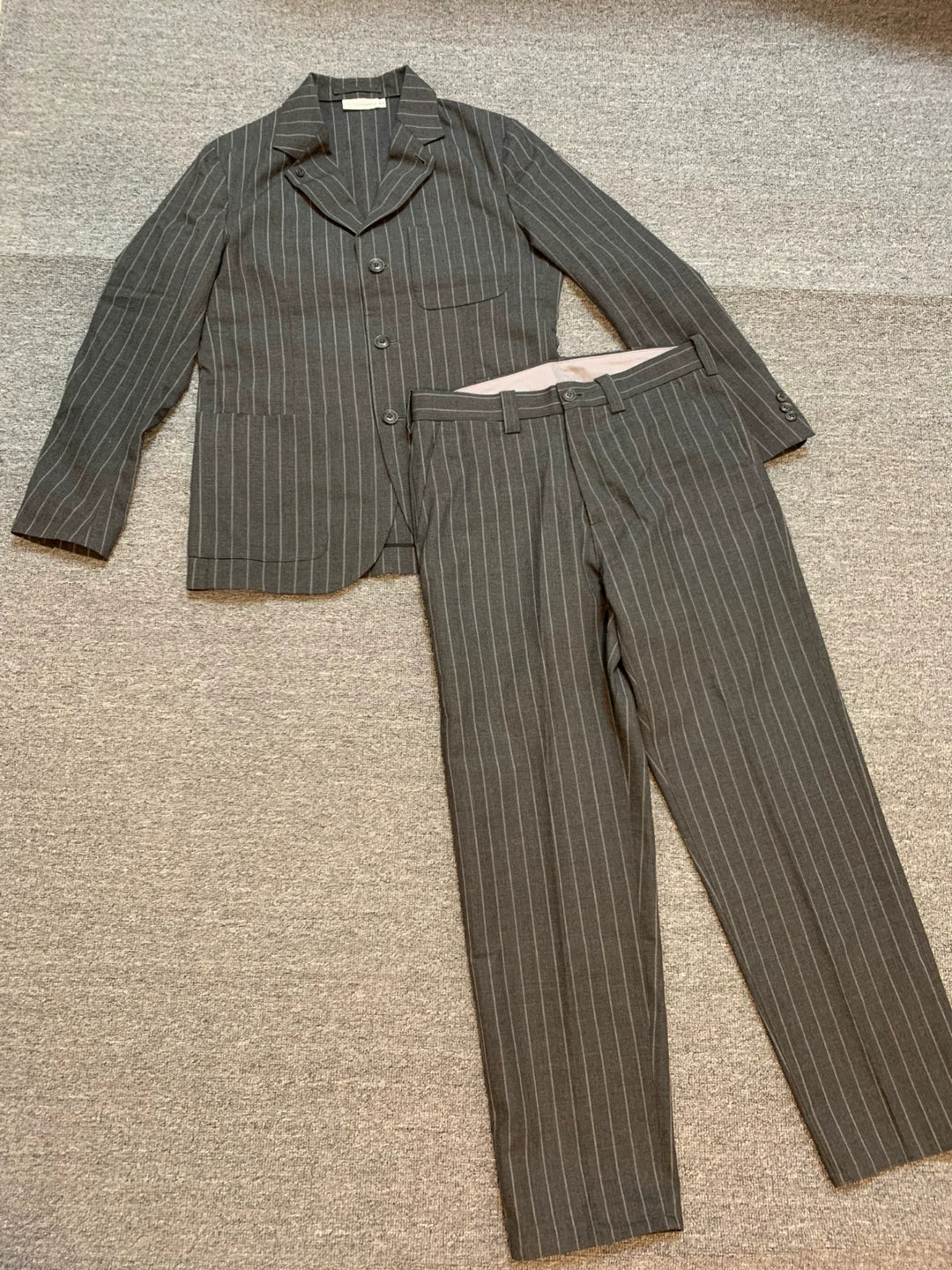 nanamica Wool Pinstripe Suit Set