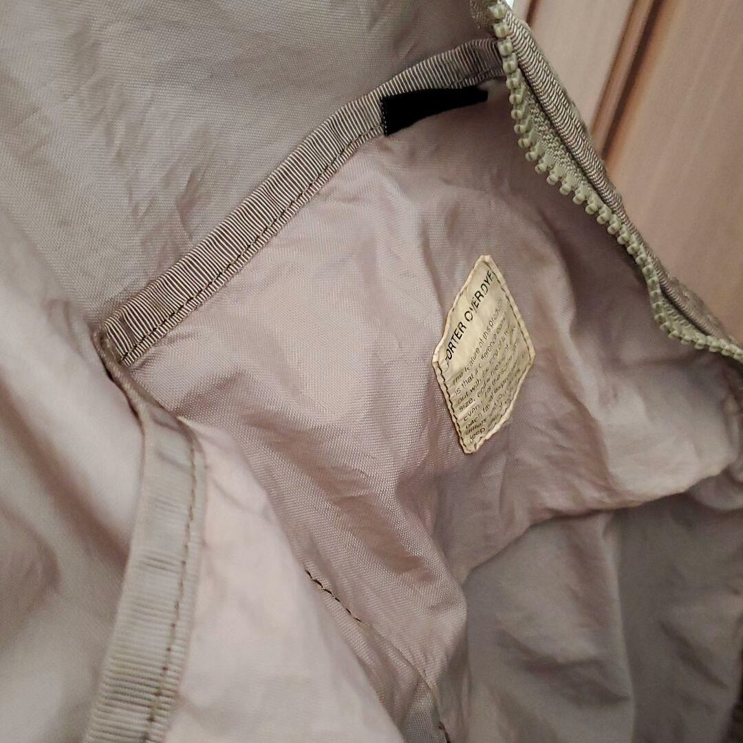 Porter Overdye Backpack with Unique Finish