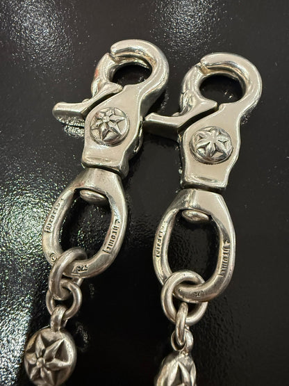 Chrome Hearts Double Lobster Clasp Star Pants Chain