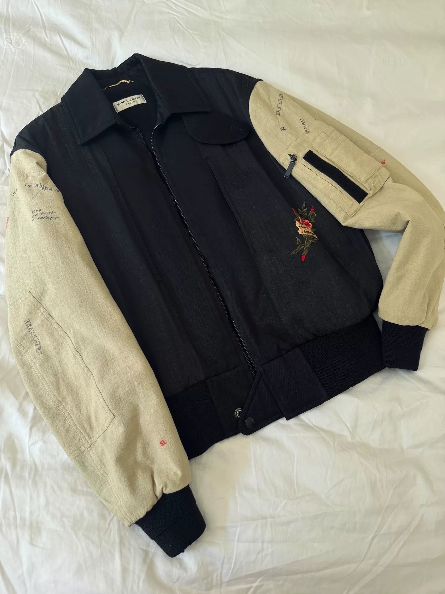 Saint Laurent Vintage Baseball Jacket