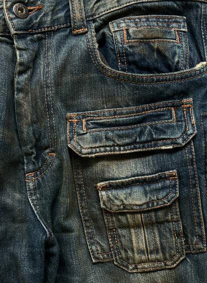 Dolce&Gabbana Cargo Pants with Mud Dye