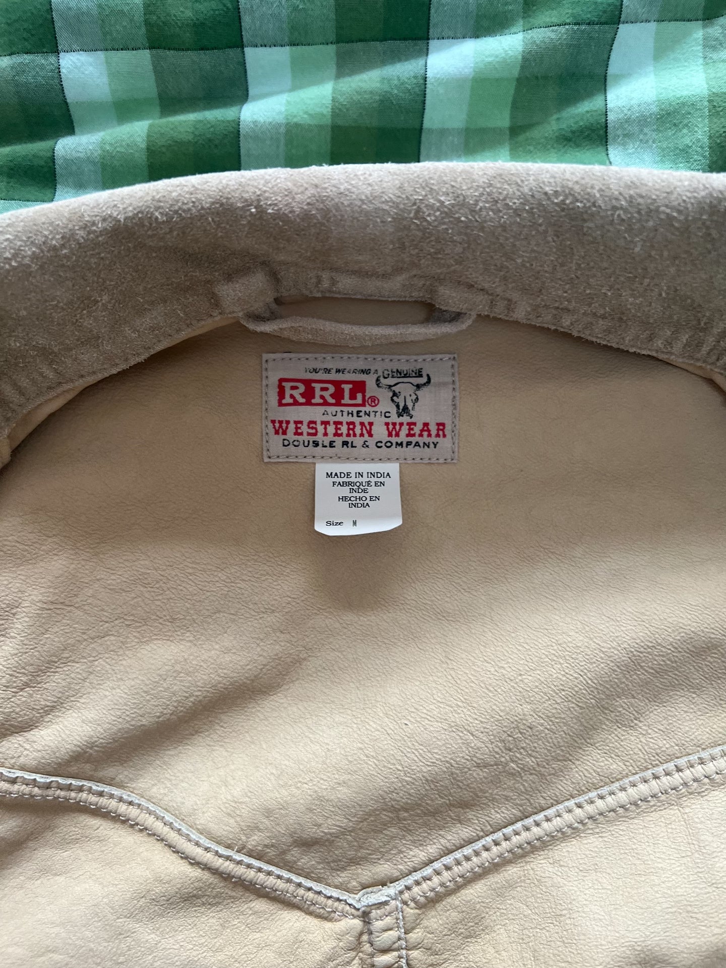 RRL Men's Summer Roughout Suede Jacket