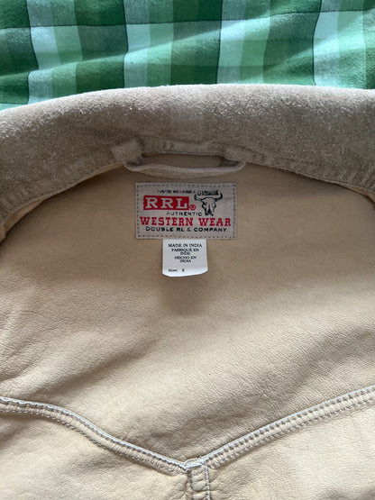 RRL Men's Summer Roughout Suede Jacket