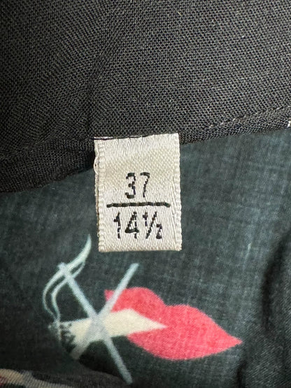 Saint Laurent Heart Print Silk Shirt