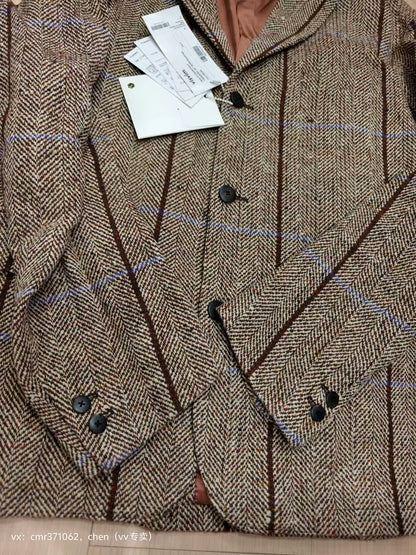 VISVIM 23AW YARDBIRD HERRINGBONE JKT
