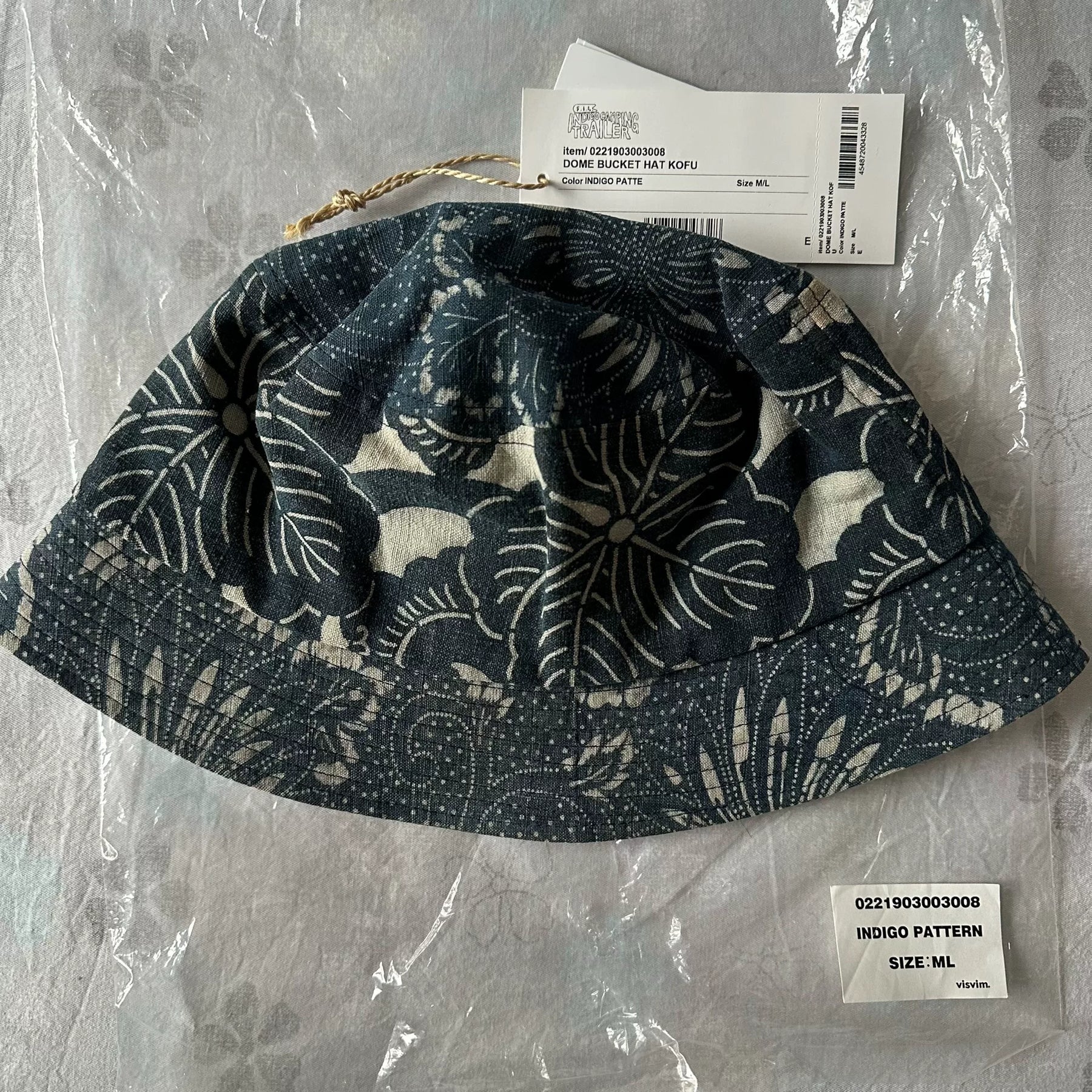 visvim DOME BUCKET HAT KOFU
