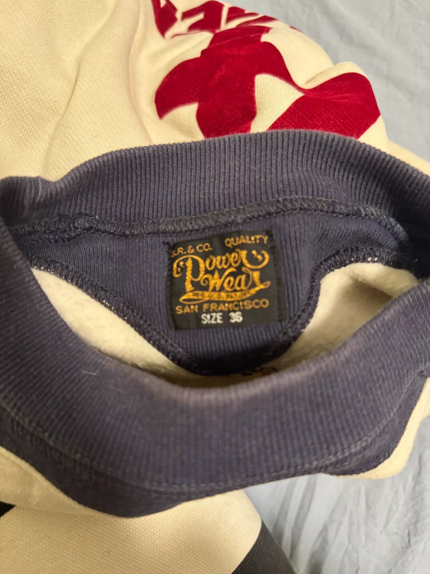 Vintage Power Wear Pullover Sweatshirt