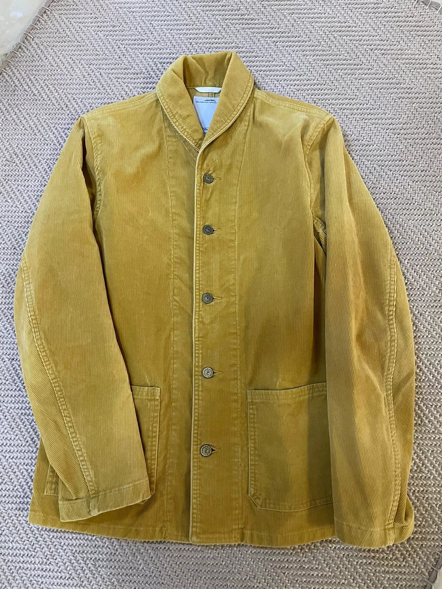 VISVIM ARTIFACE CORDUROY COVERALL