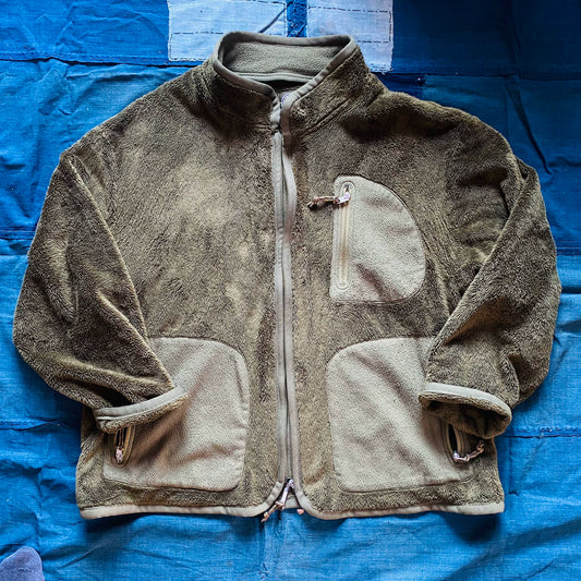 porter classic baby fleece jacket in green