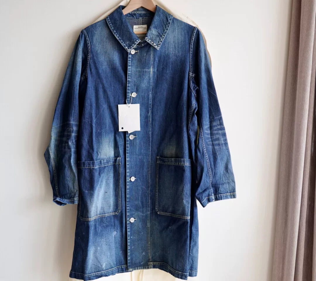 visvim Grease Monkey Denim Coat