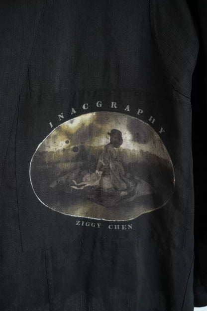 ziggy chen double-faced robe coat