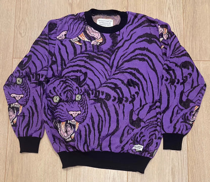 WackoMaria 19ss Tiger Knit Pullover