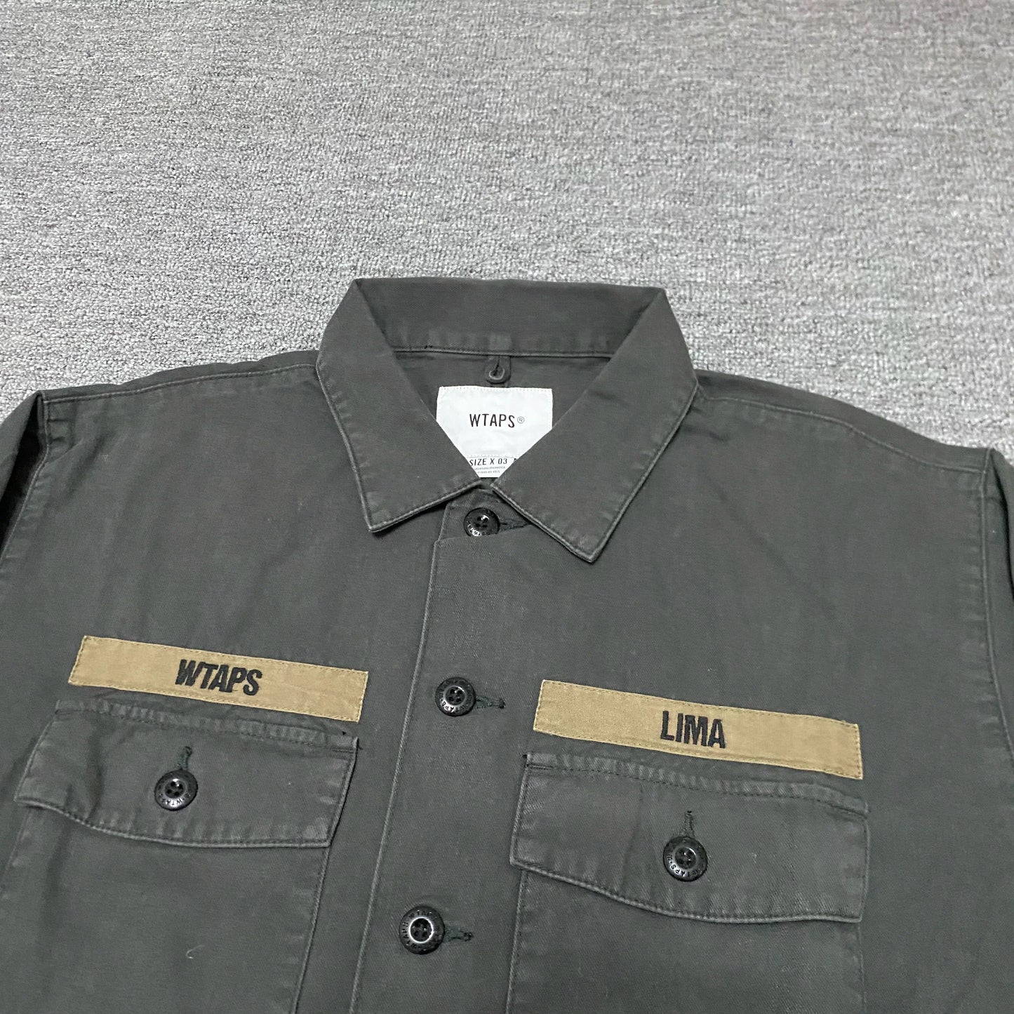 WTAPS 19SS BUDS Washed Two-Pocket
