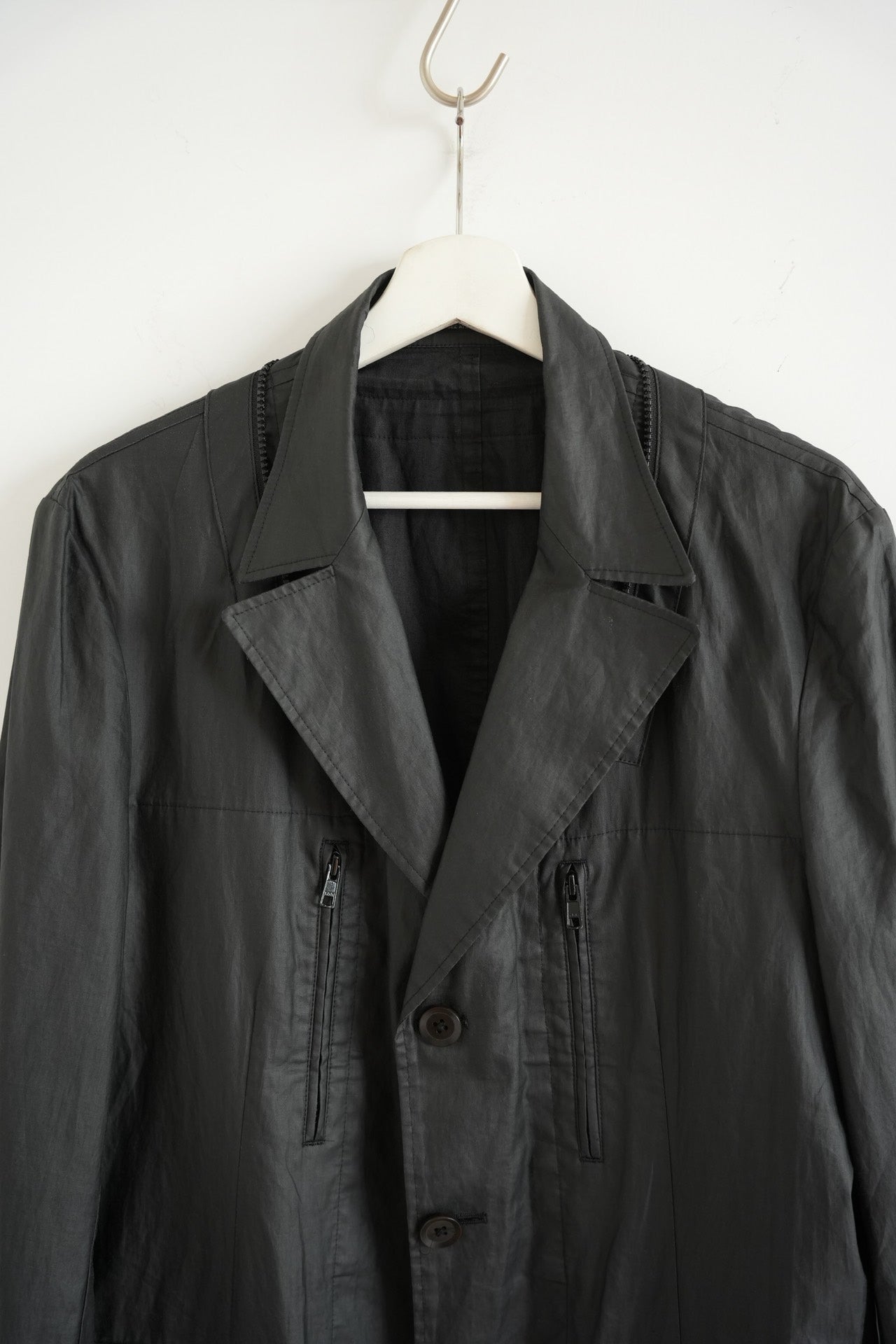 Yohji Yamamoto 08ss Detachable Hood Coat