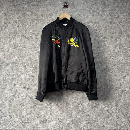 Saint Laurent Bomber Jacket w/ Embroidery