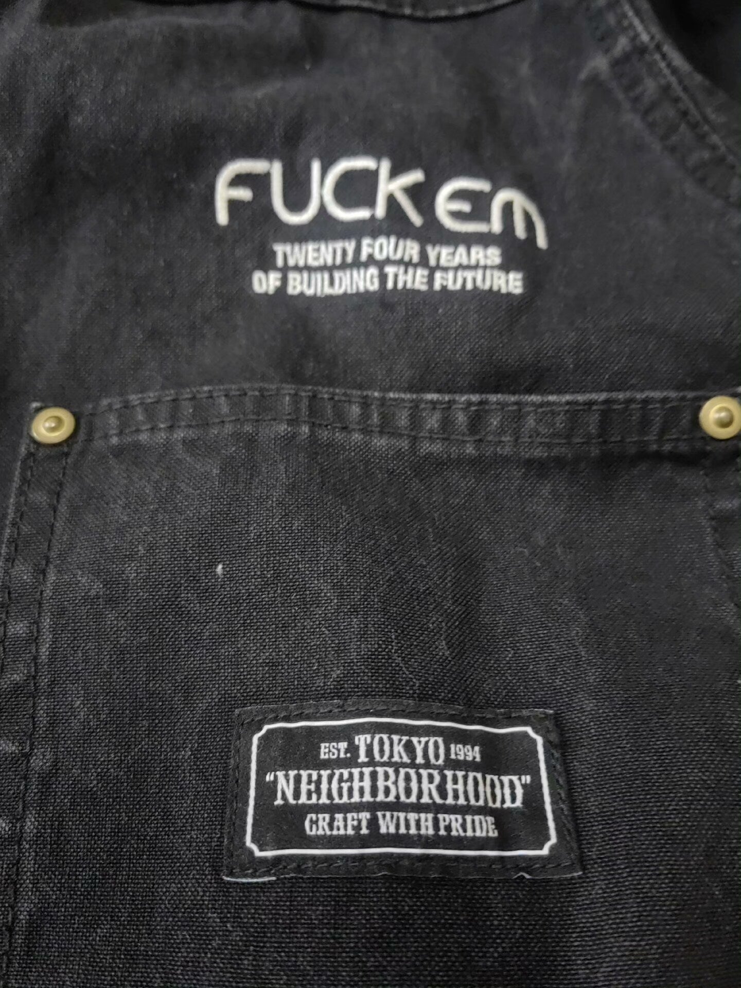 neighborhood duck cave canvas jacket
