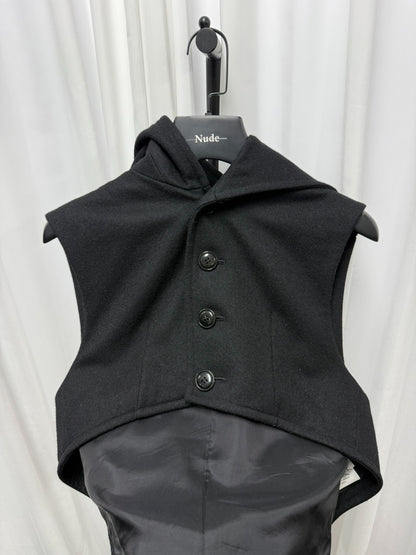Yohji Yamamoto Wool Zip Vest