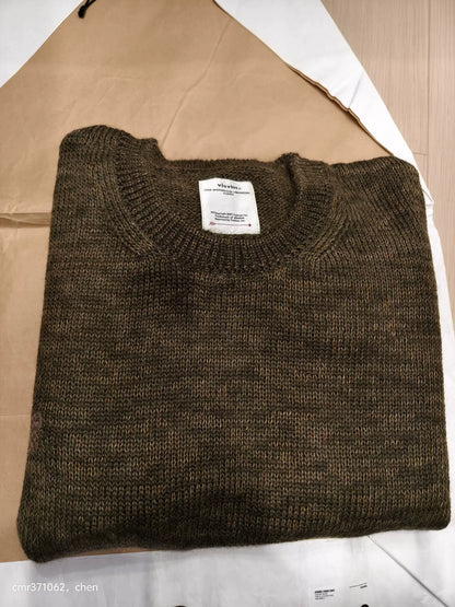 VISVIM 22AW JUMBO CREW KNIT
