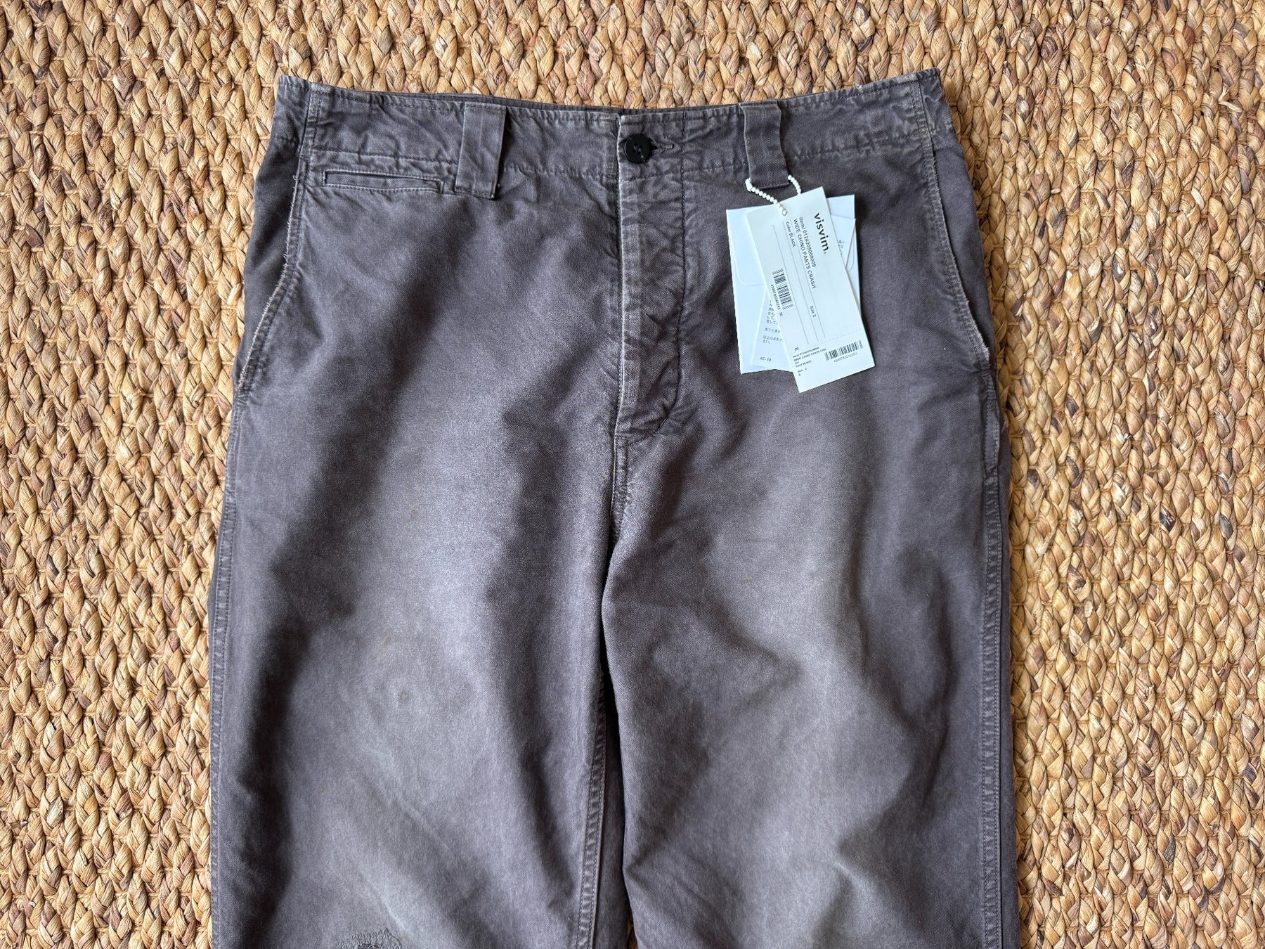 VISVIM 24AW Wide Chino Pants Crash