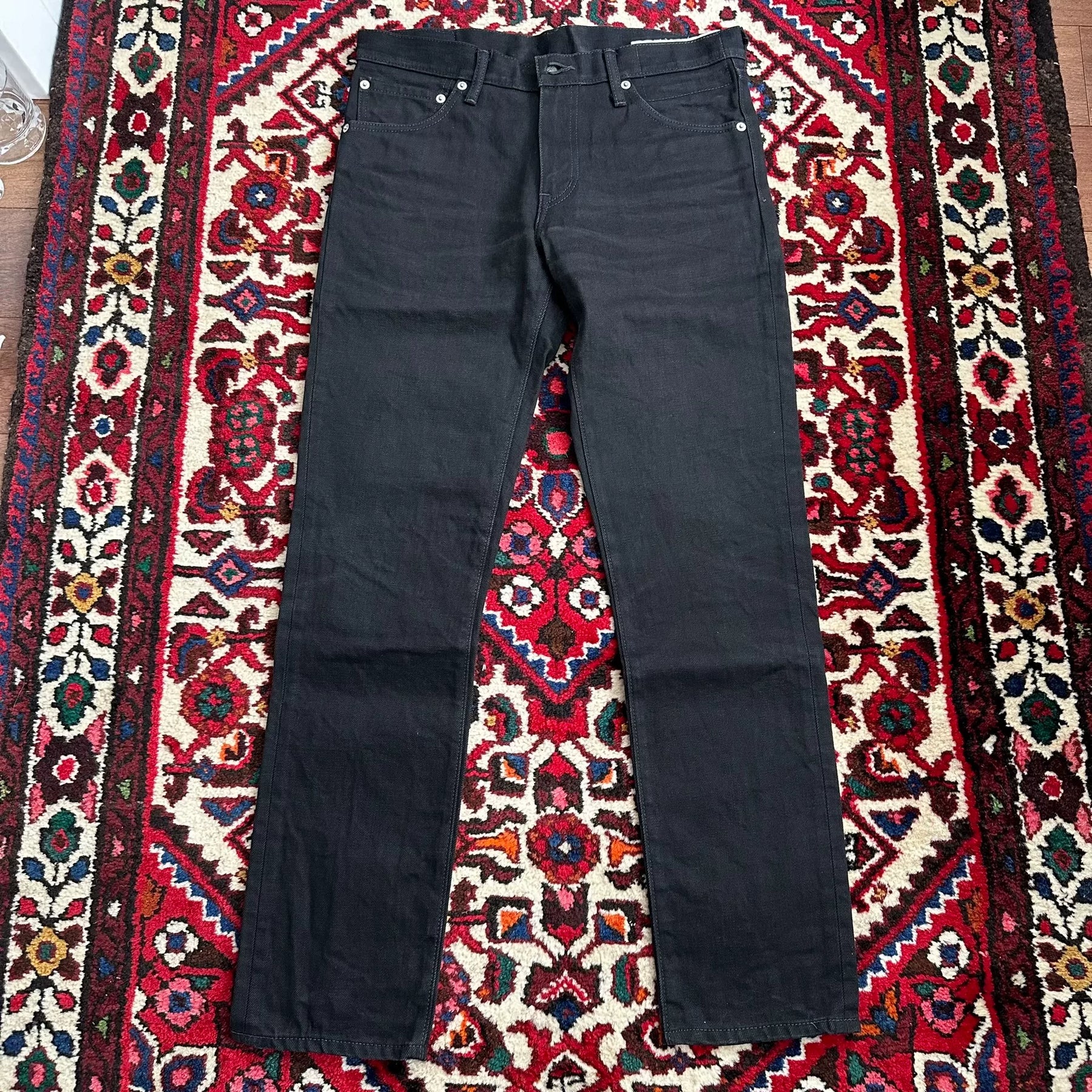 visvim 15aw 04R Black Jeans