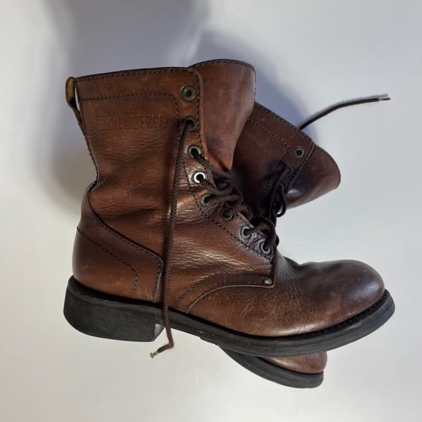 Dirk Bikkembergs Men's Vintage Leather Boots