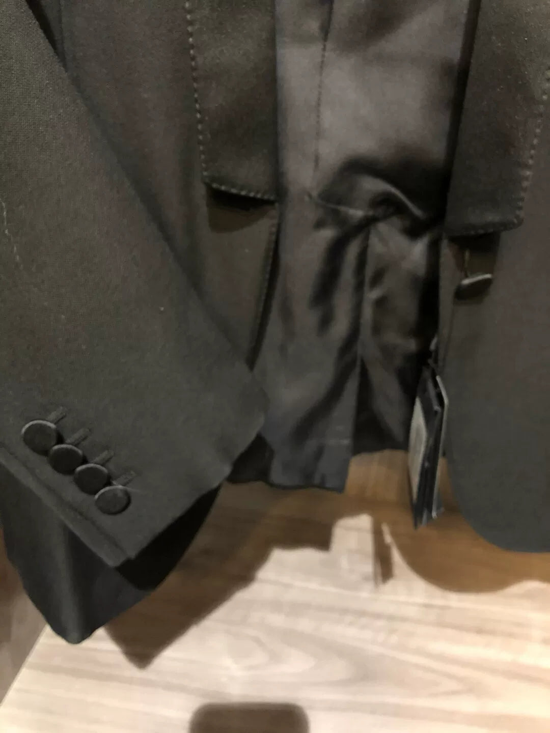 Saint Laurent Black Formal Blazer