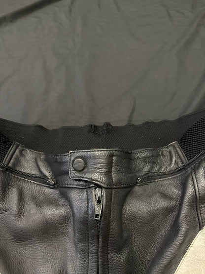 vetements vintage motorcycle racing leather pants