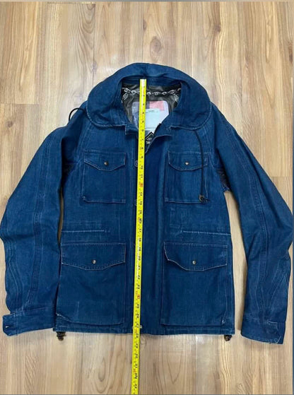 Visvim GORE-TEX PFD Blue Denim Jacket