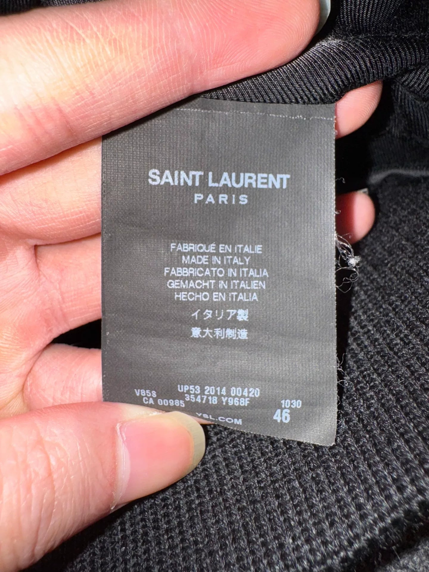 Saint Laurent Baseball Jacket SLP14FW