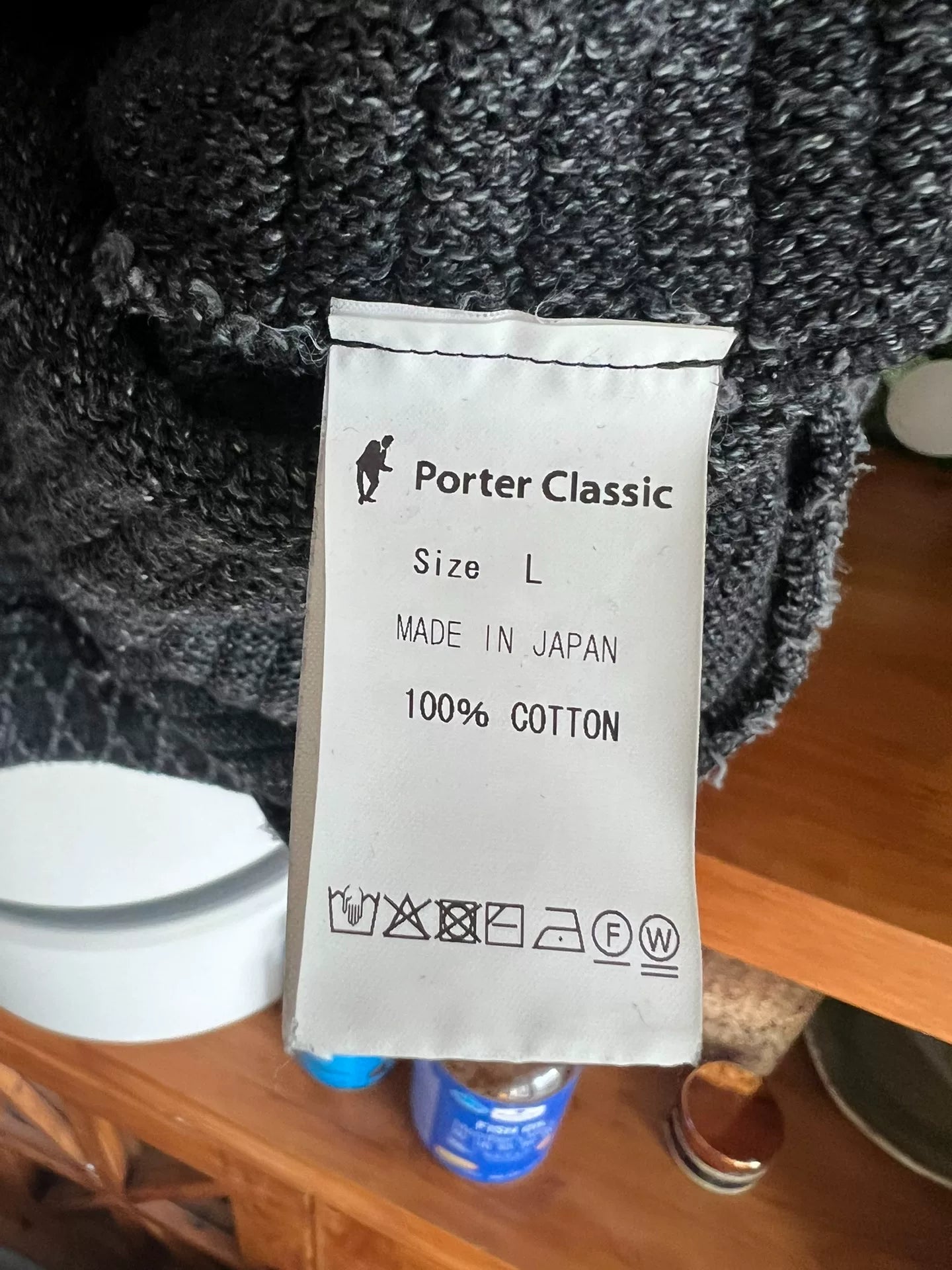 porter classic beatnik kendo knit black