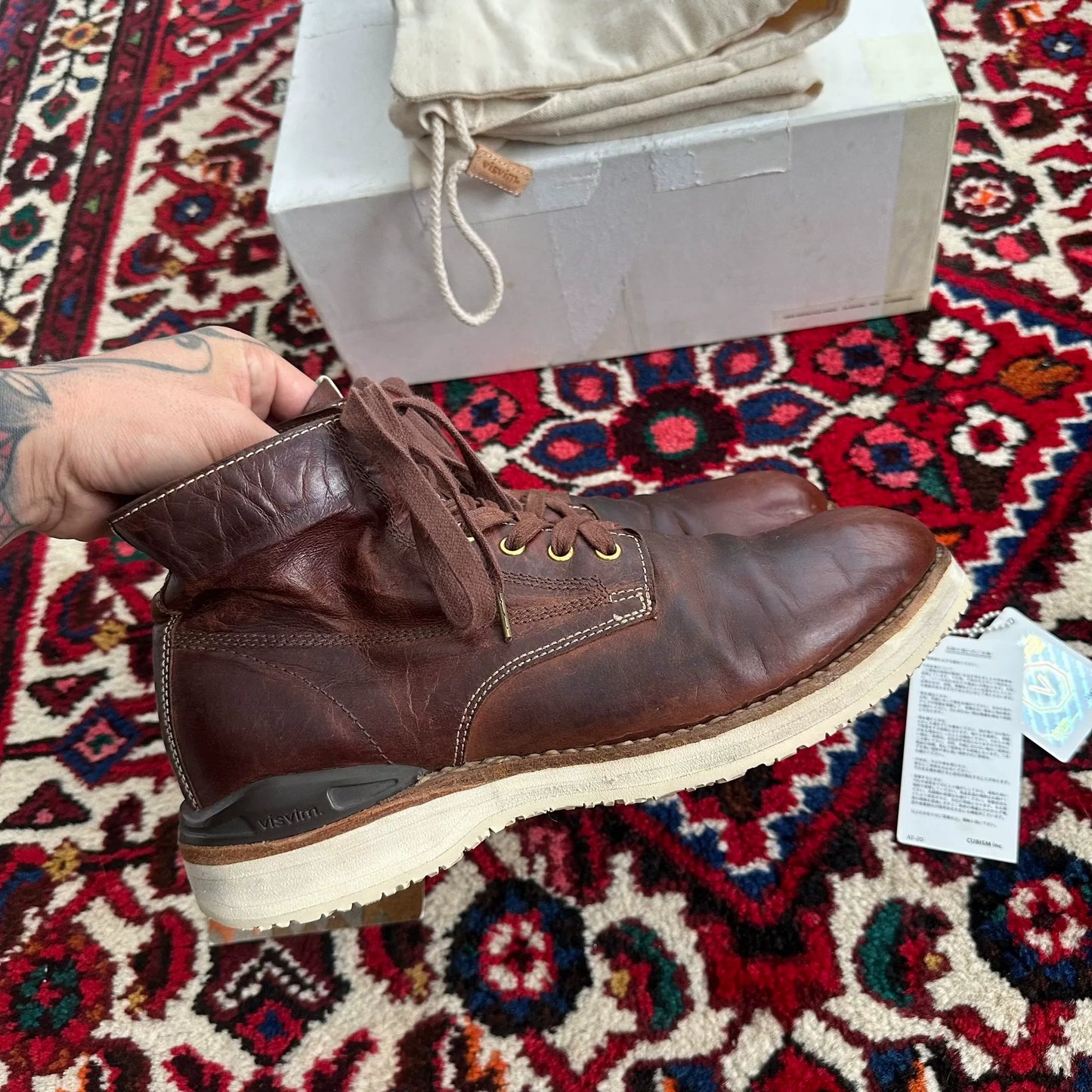 Visvim 18aw Virgil Boots - Size 8.5