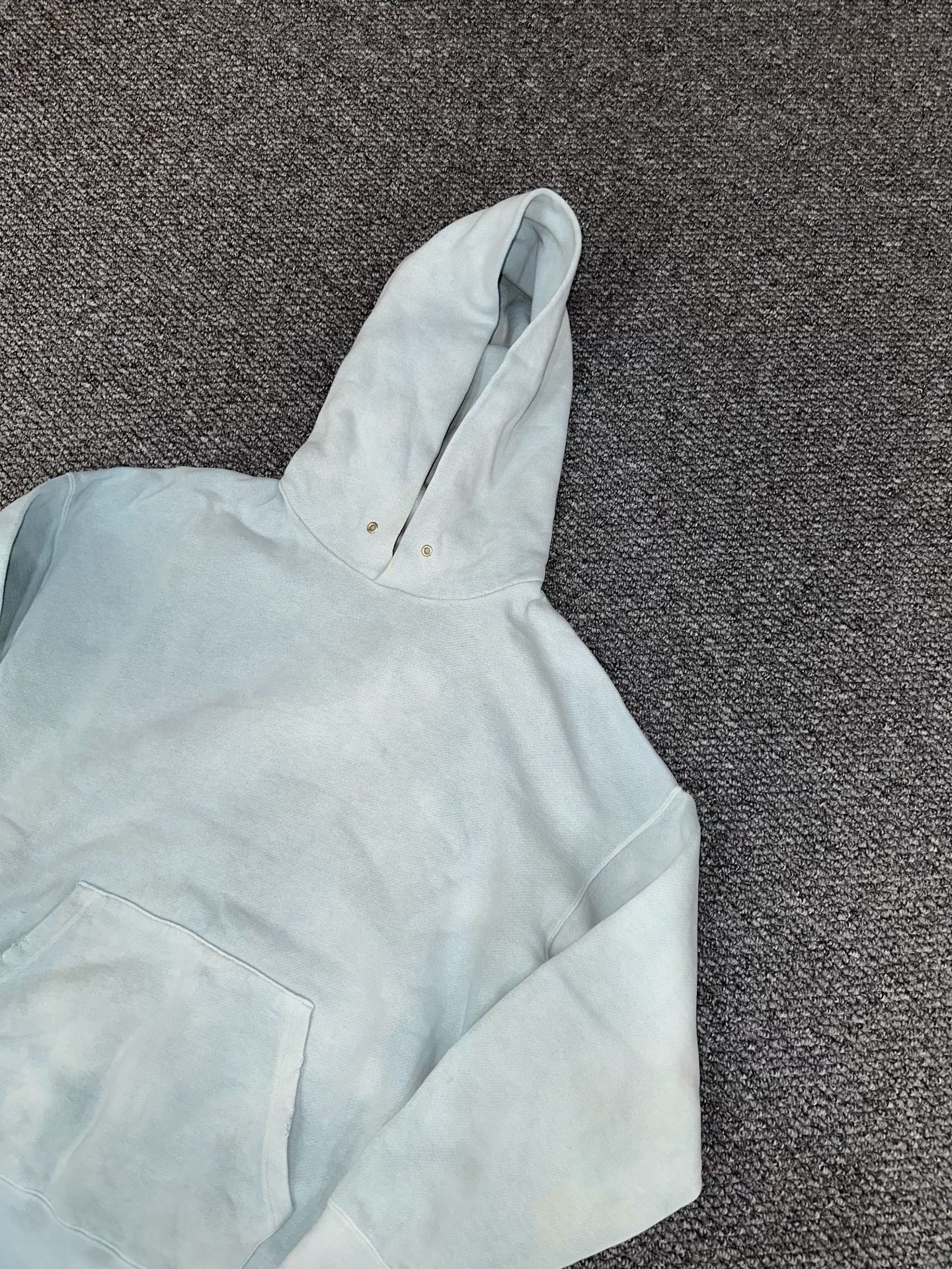 visvim uneven dye tie-dye hoodie