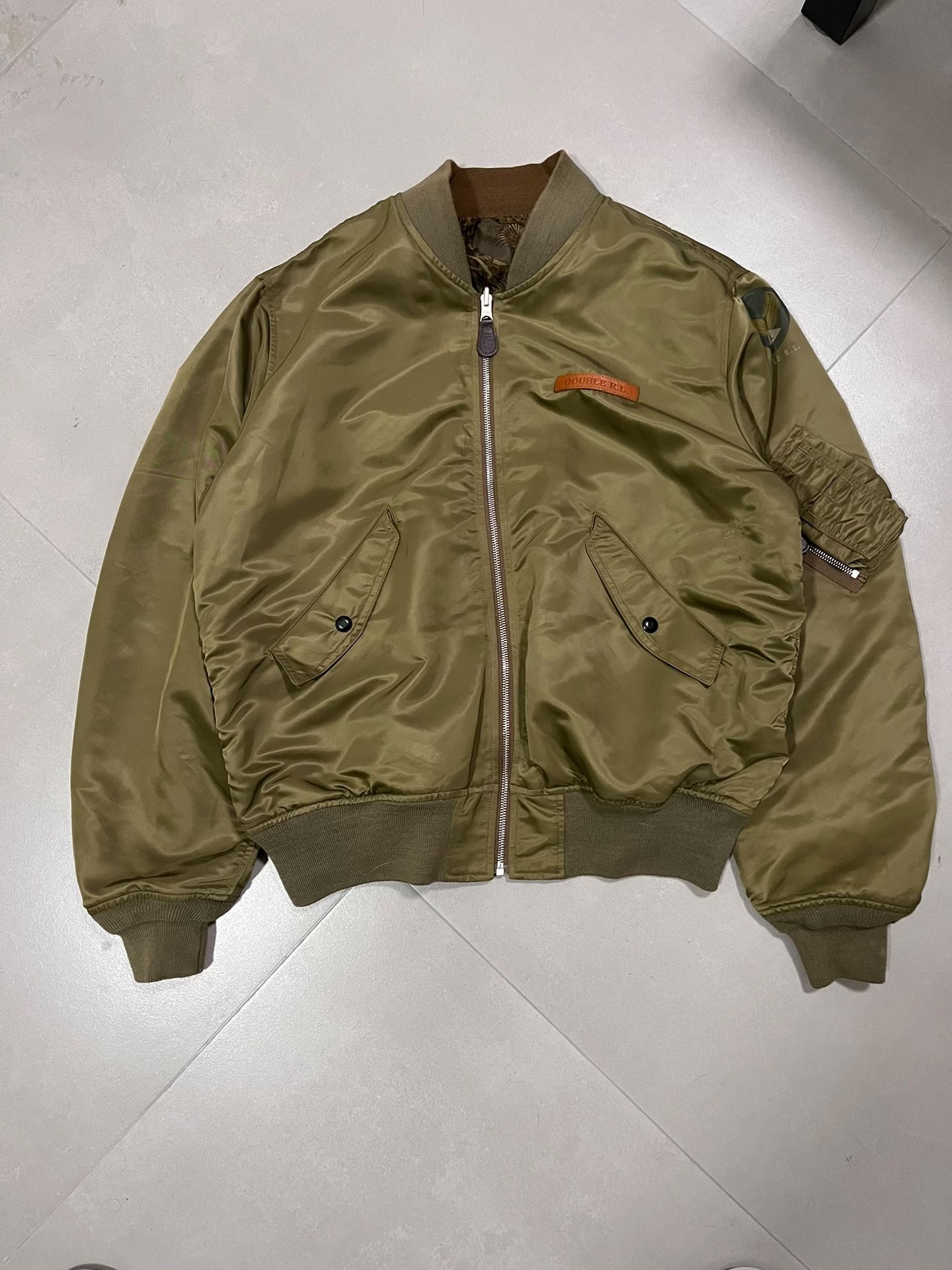 RRL Double RL Reversible MA-1 Jacket