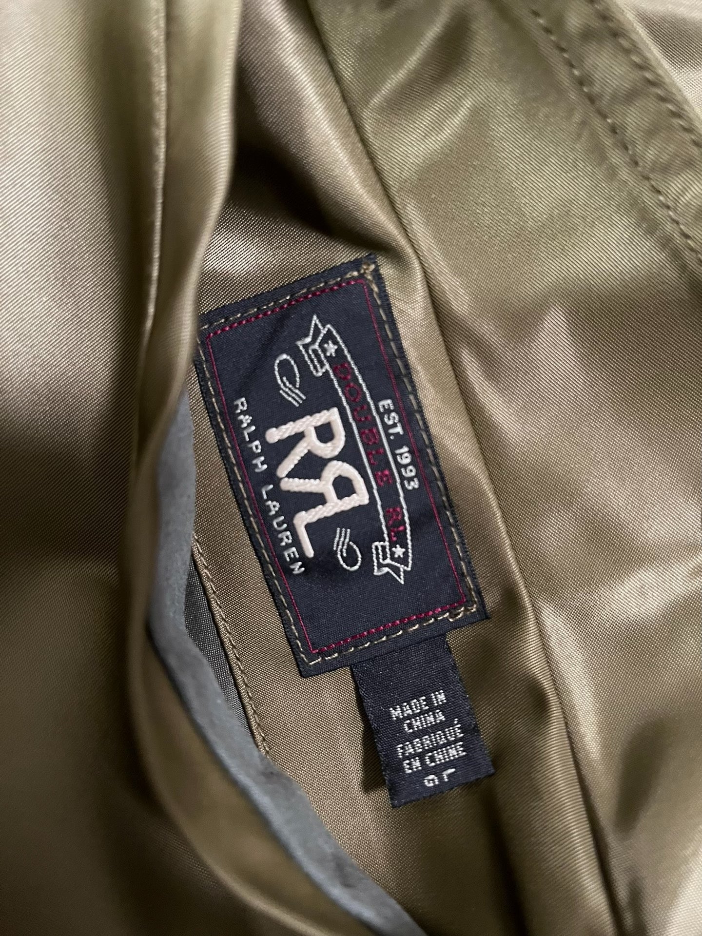 RRL Double RL Reversible MA-1 Jacket