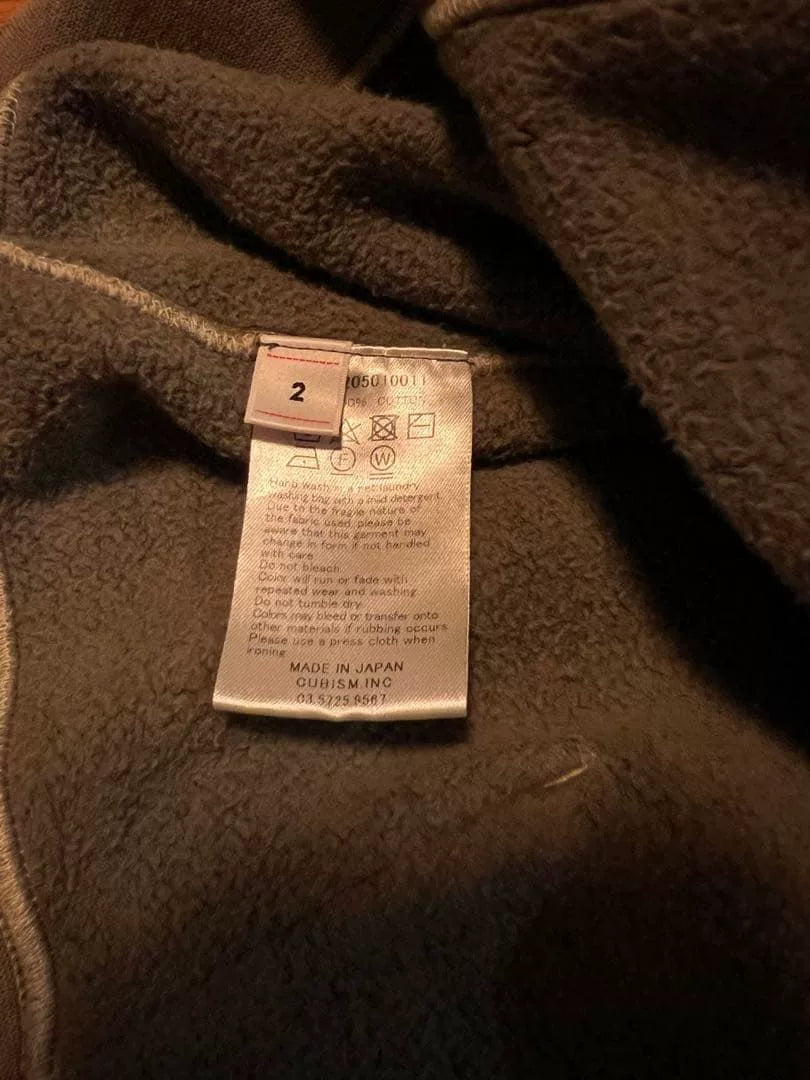 visvim JUMBO SB HOODIE CHARCOAL