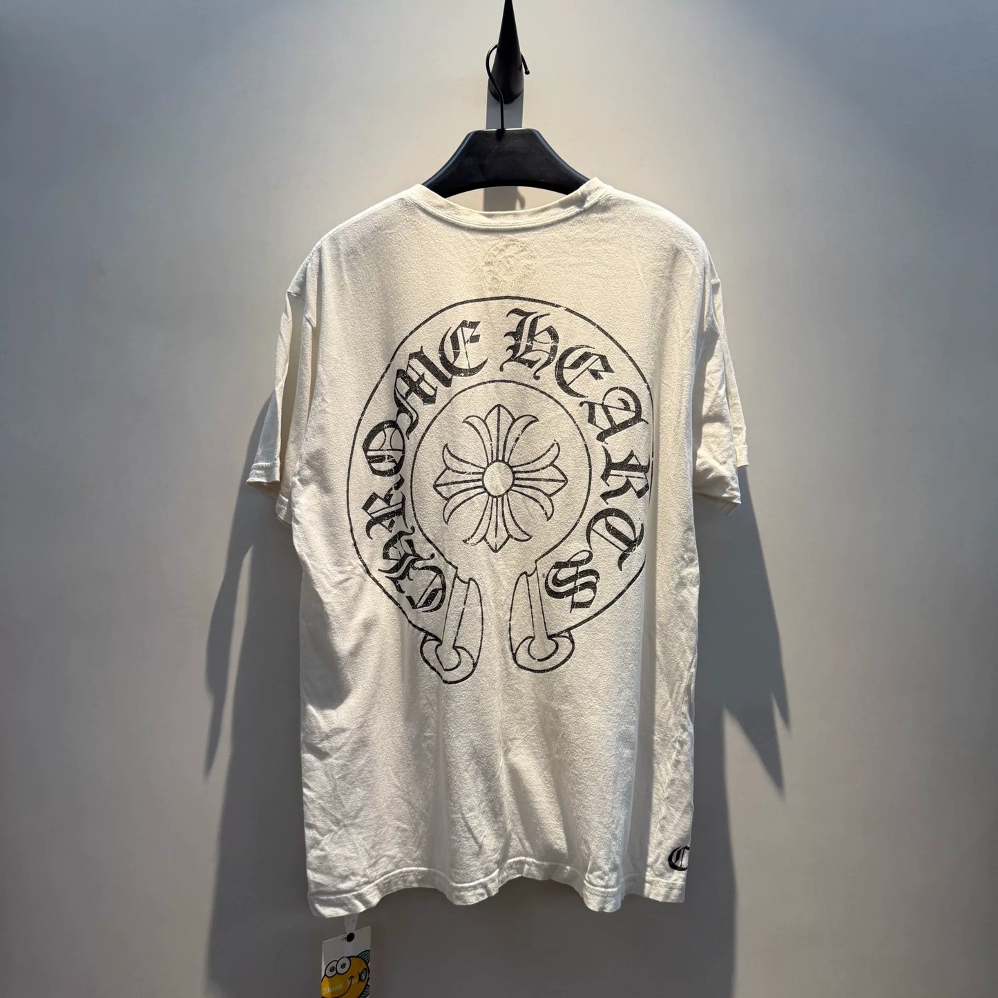 chrome hearts cross scroll short sleeve shirt